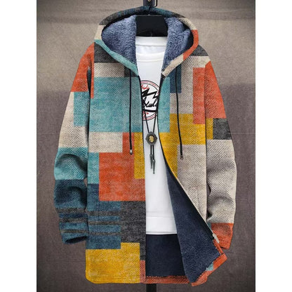 🔥🌟Oferta por tiempo limitado💥【S-4XL】Chaqueta informal cálida de otoño-invierno para hombre confeccionada en lana gruesa y terciopelo para tallas más grandes.