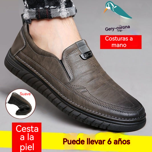 🏆️👞【39-44】Zapatos de hombre fabricados en piel natural suave