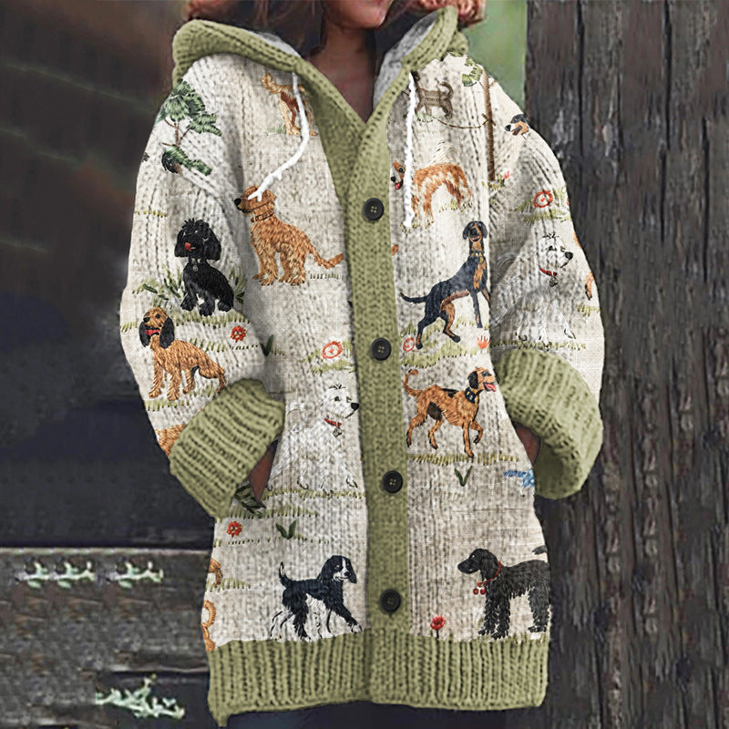 🥰Nuevo y cómodo cárdigan retro de lana.